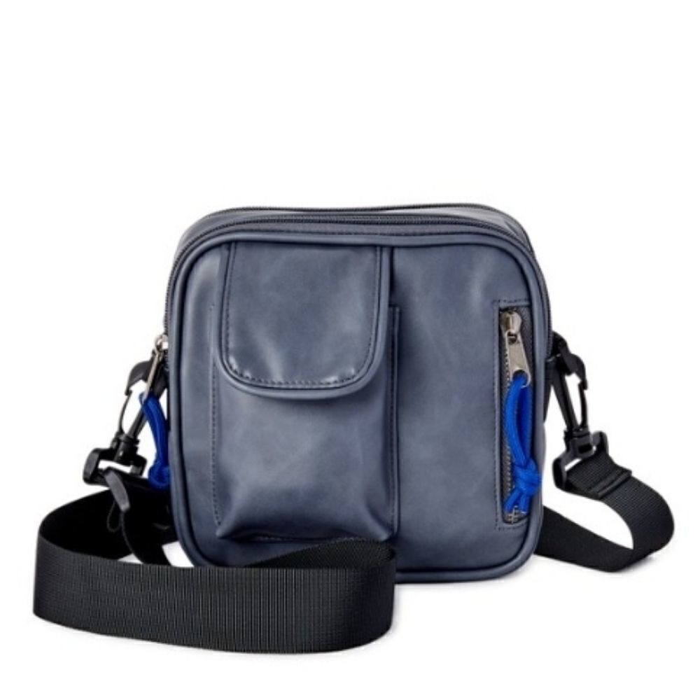 Men's Women's Square Crossbody Camera Bag Purse
